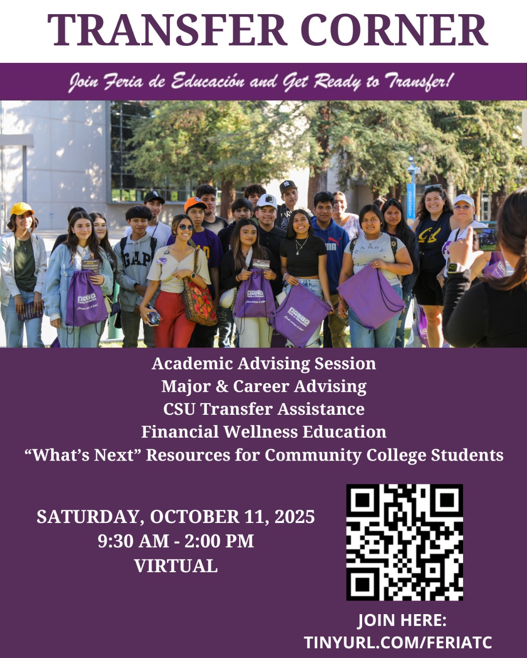 Folsom - 🎓 Transfer Corner at Feria de Educación! 🎓 Thinking about ...
