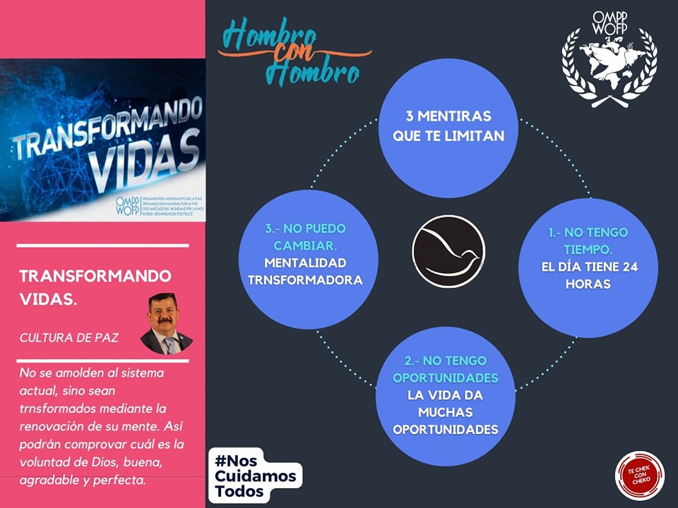 TRANSFORMANDO... - OMPP - Organización Mundial Por La Paz | Facebook