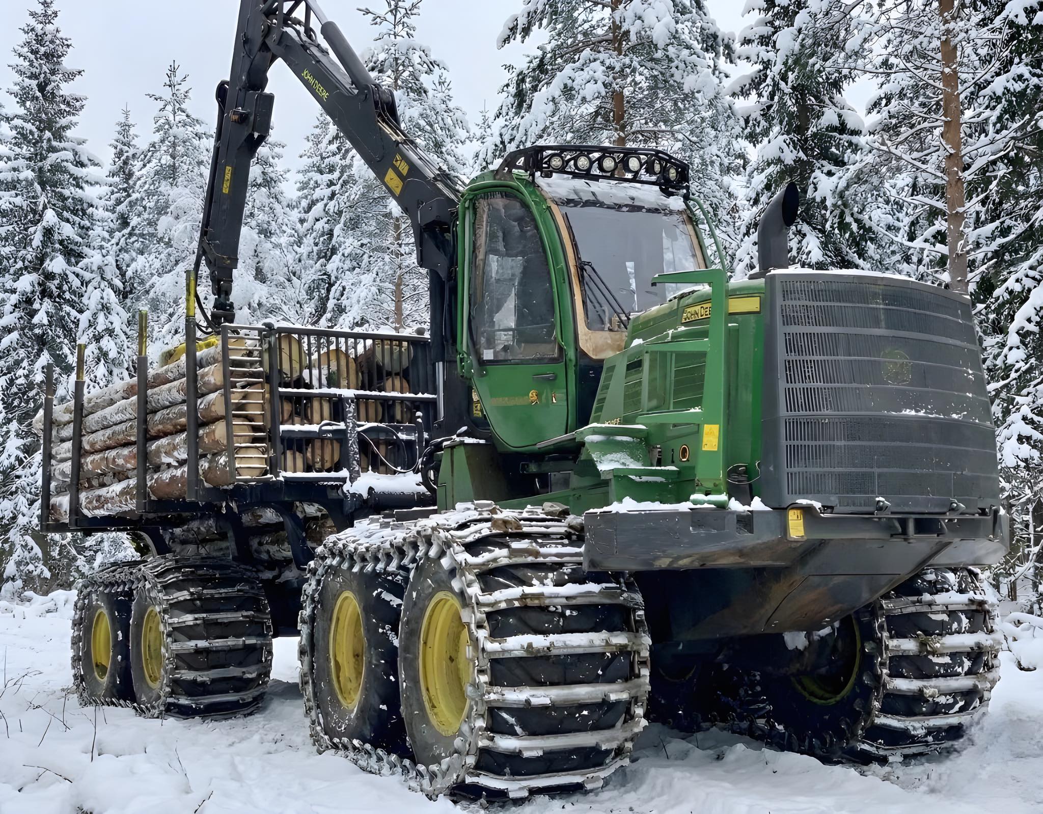 Janne - 🥳 . . . . . #tree #heavyequipment #forestmachine #harvester # ...