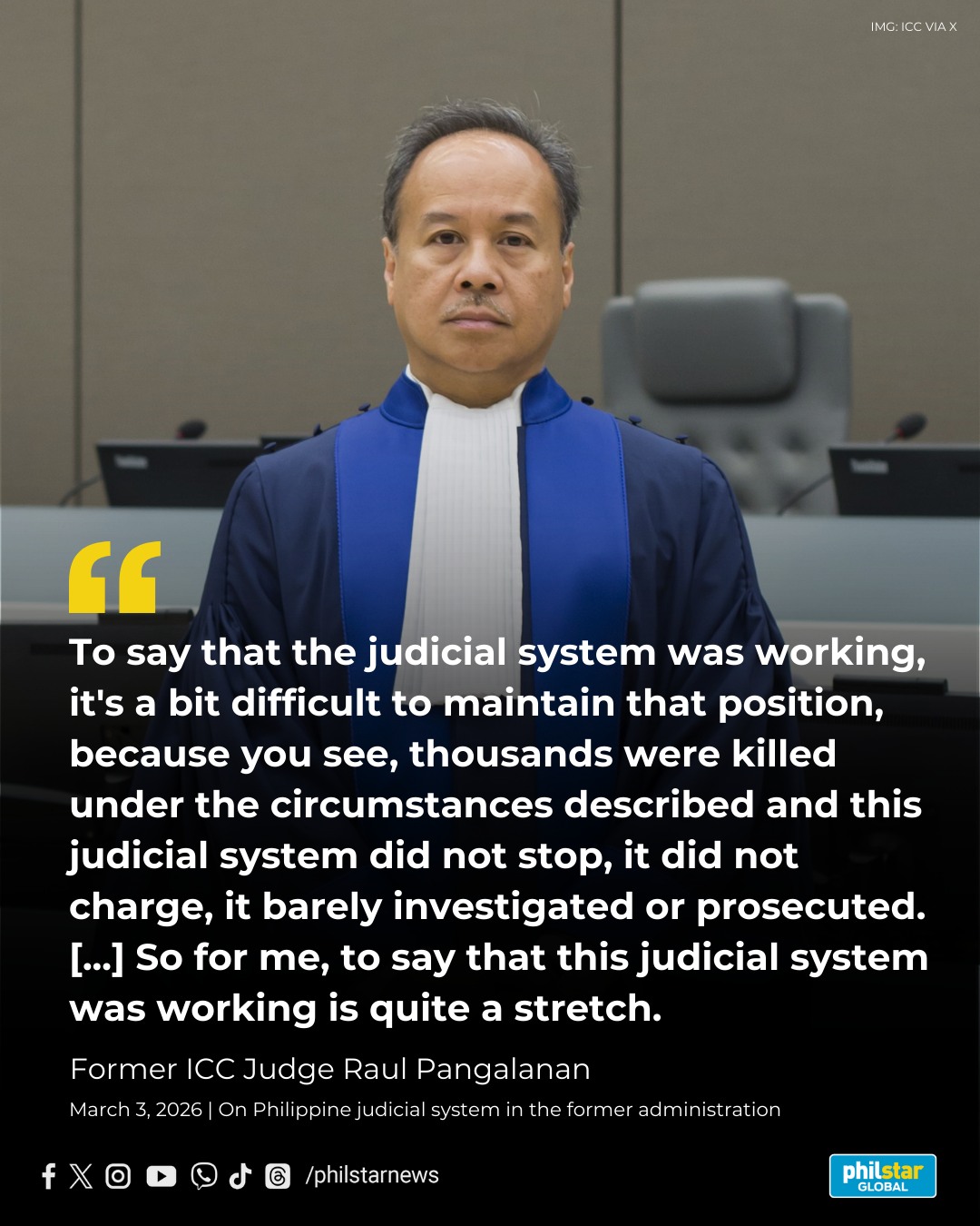 Philstar.com - WORKING OR WEAK JUDICIAL SYSTEM? Former... | Facebook