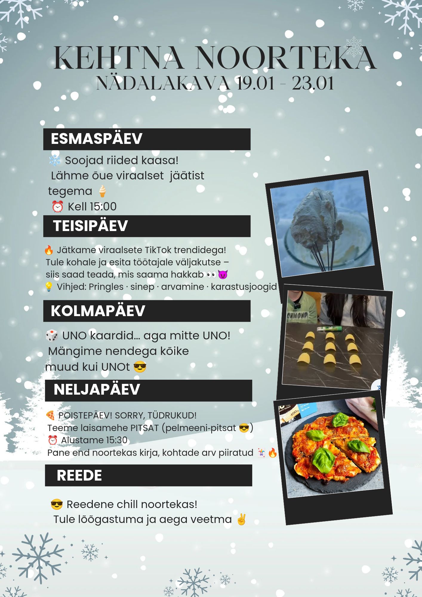Kehtna Valla Noorsootöökeskus | Järvakandi