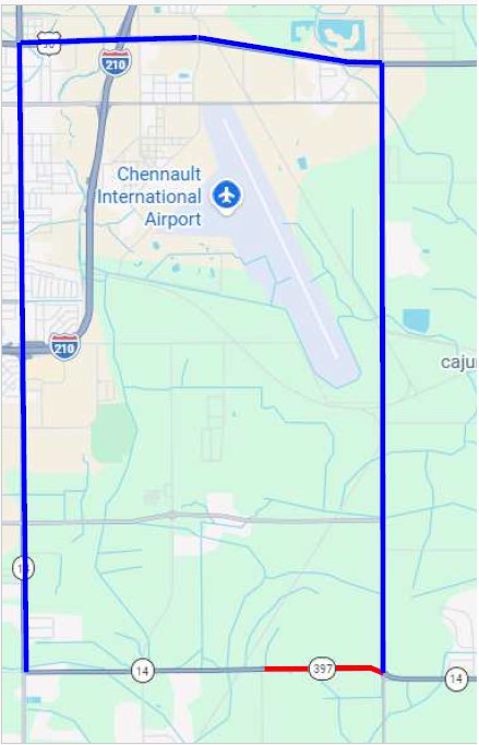 CALCASIEU PARISH- DOTD announces a full road closure (eastbound