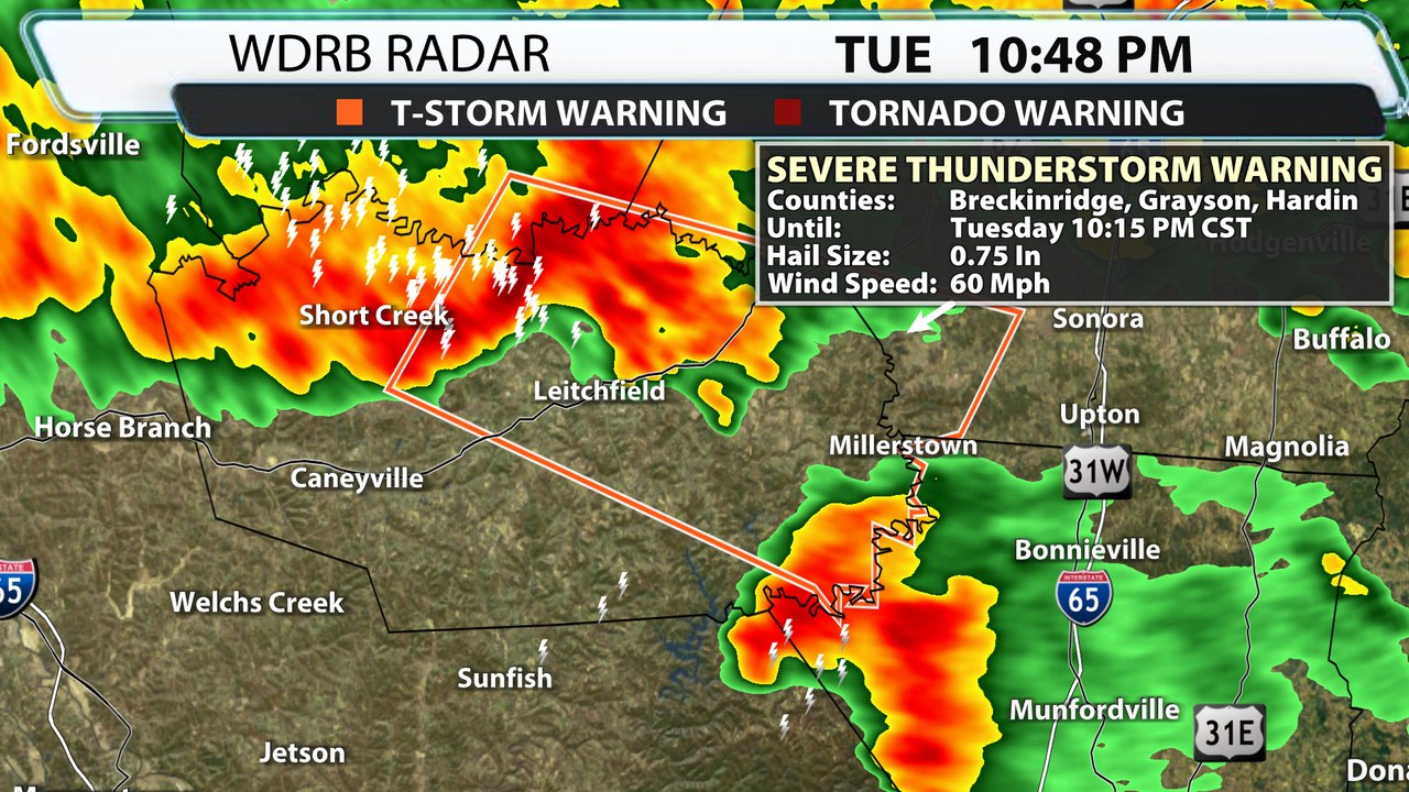 Marc - A Severe Thunderstorm Warning has been issued for Grayson ...