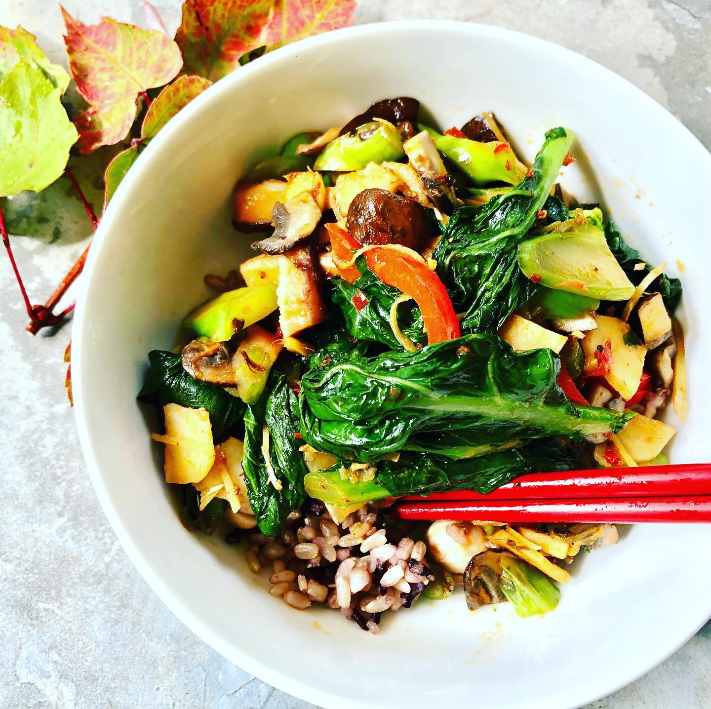 Hiroko Shimbo - I cook a large butch of brown rice-soba...
