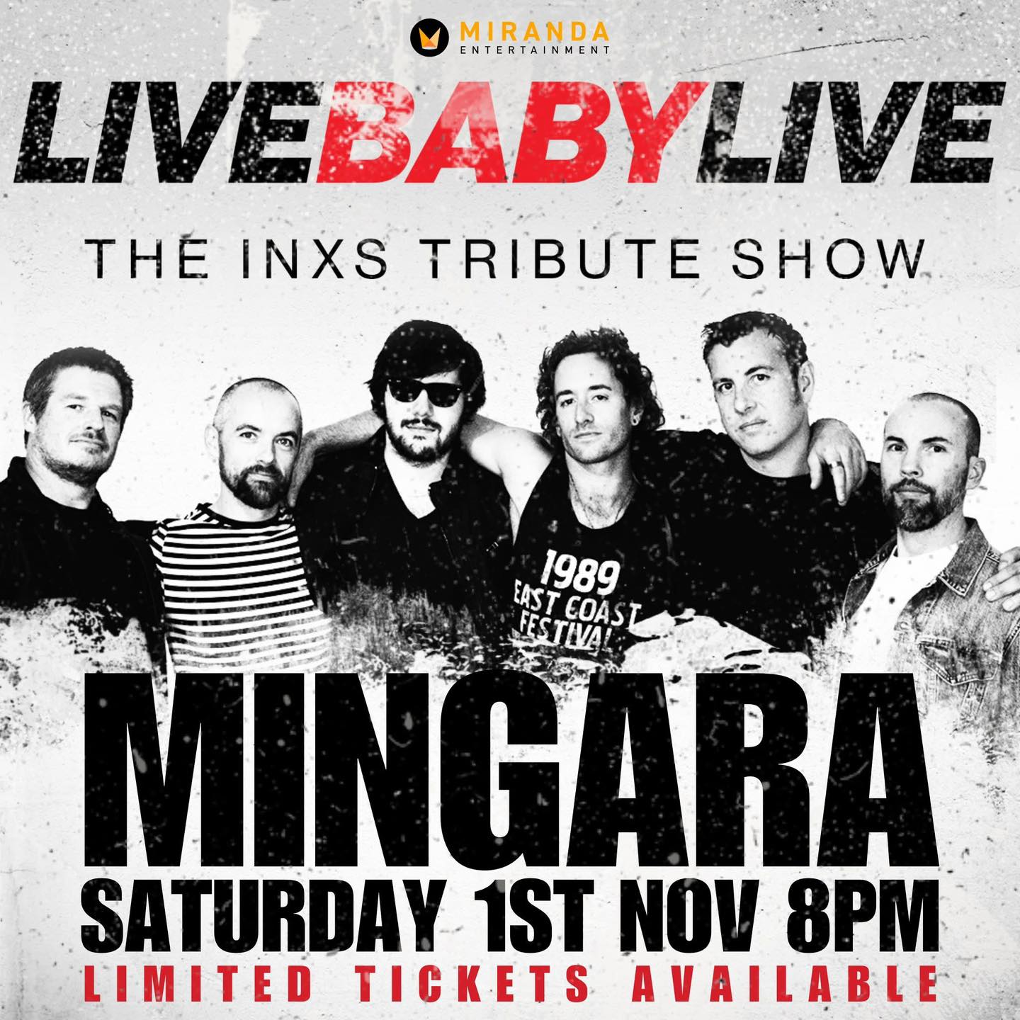 Live - CENTRAL COAST — INXS FANS, LIVE BABY LIVE – The INXS Tribute ...