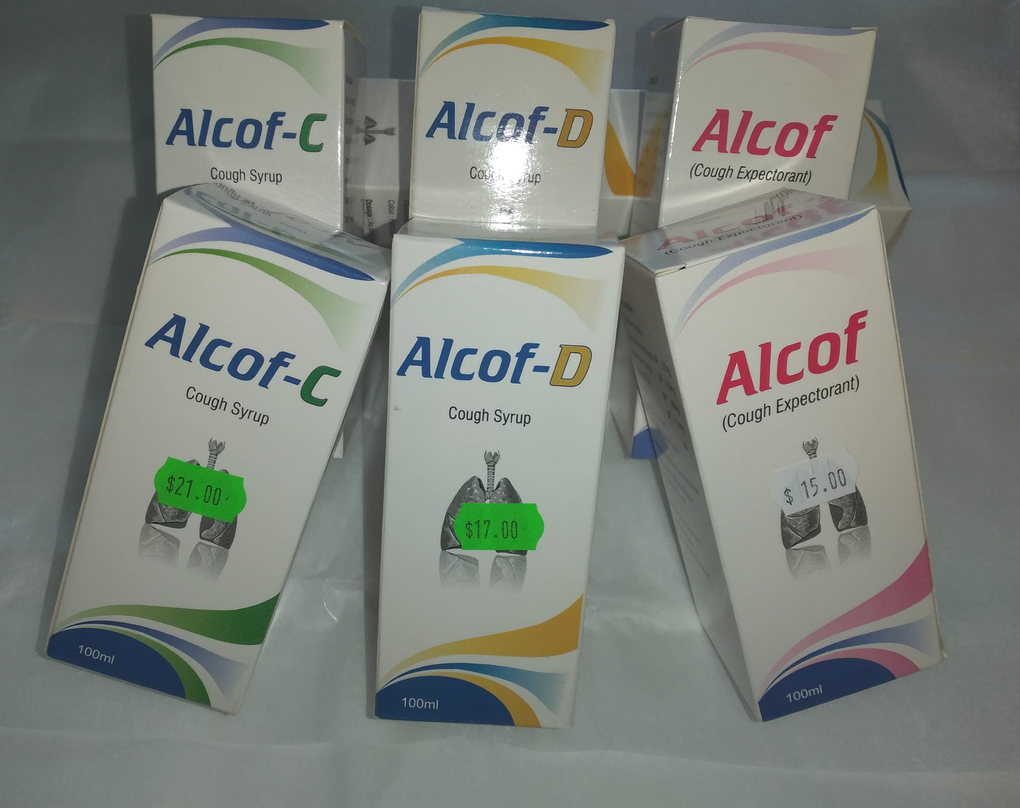 Alcof Syrup Relieves: Cough with... - Triple S Pharmacy