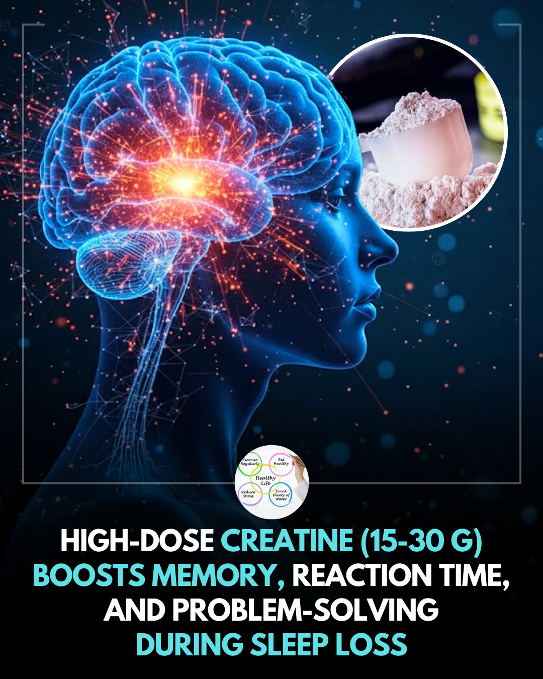Choose - High-dose creatine boosts memory during sleep loss! Could this ...