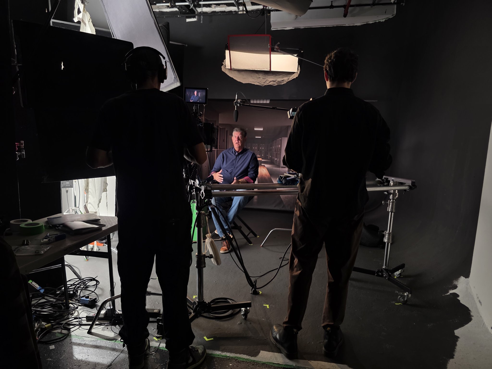 Bill Michaels - Some behind the scenes here in NYC at the... | Facebook