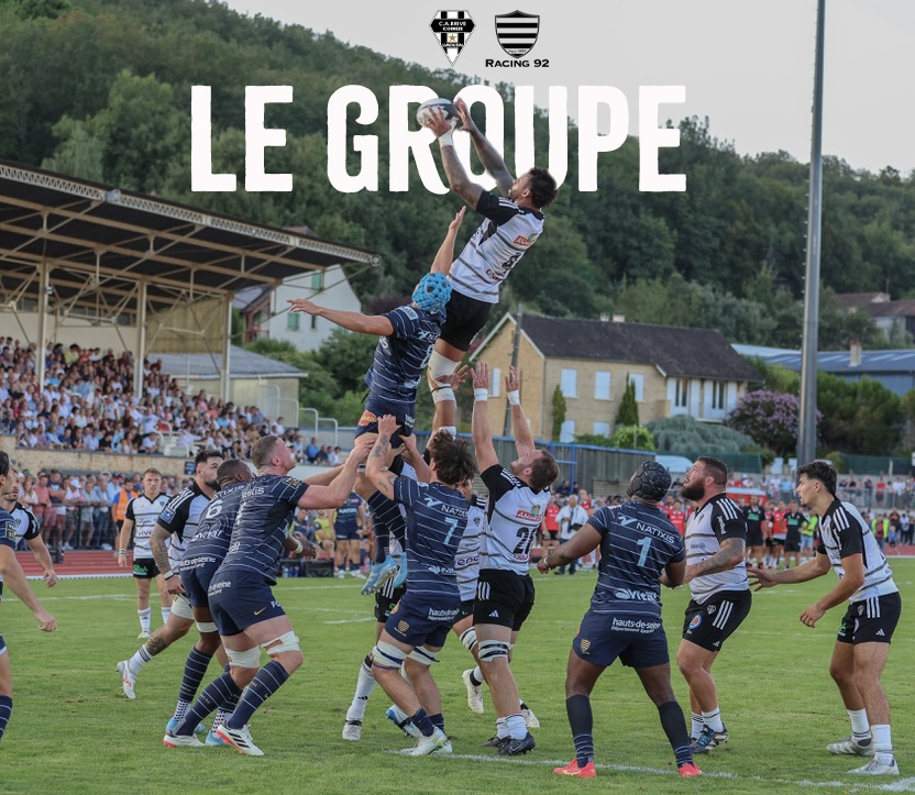 CA - 𝐋𝐄 𝐆𝐑𝐎𝐔𝐏𝐄 👥 Découvrez le groupe retenu pour le premier match de ...