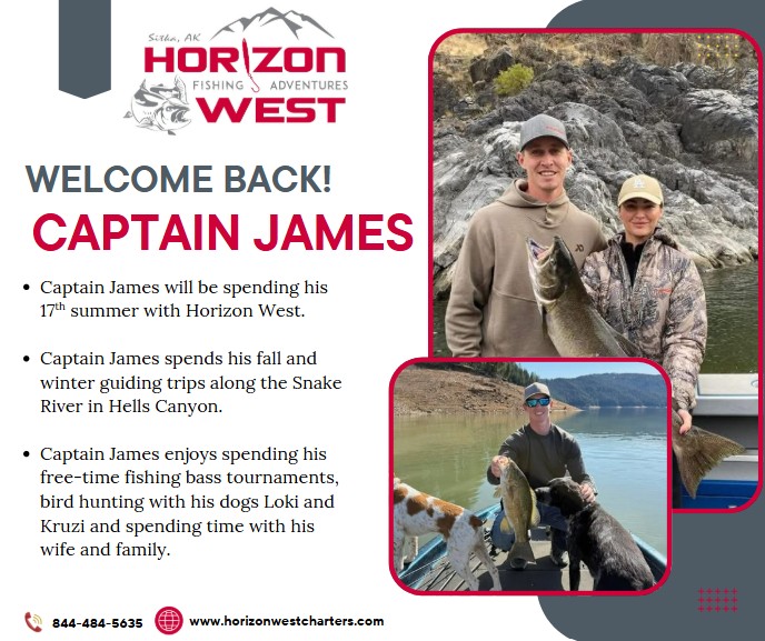 Horizon - Welcome back, Captain James! 🎣 Whether you're a beginner or ...