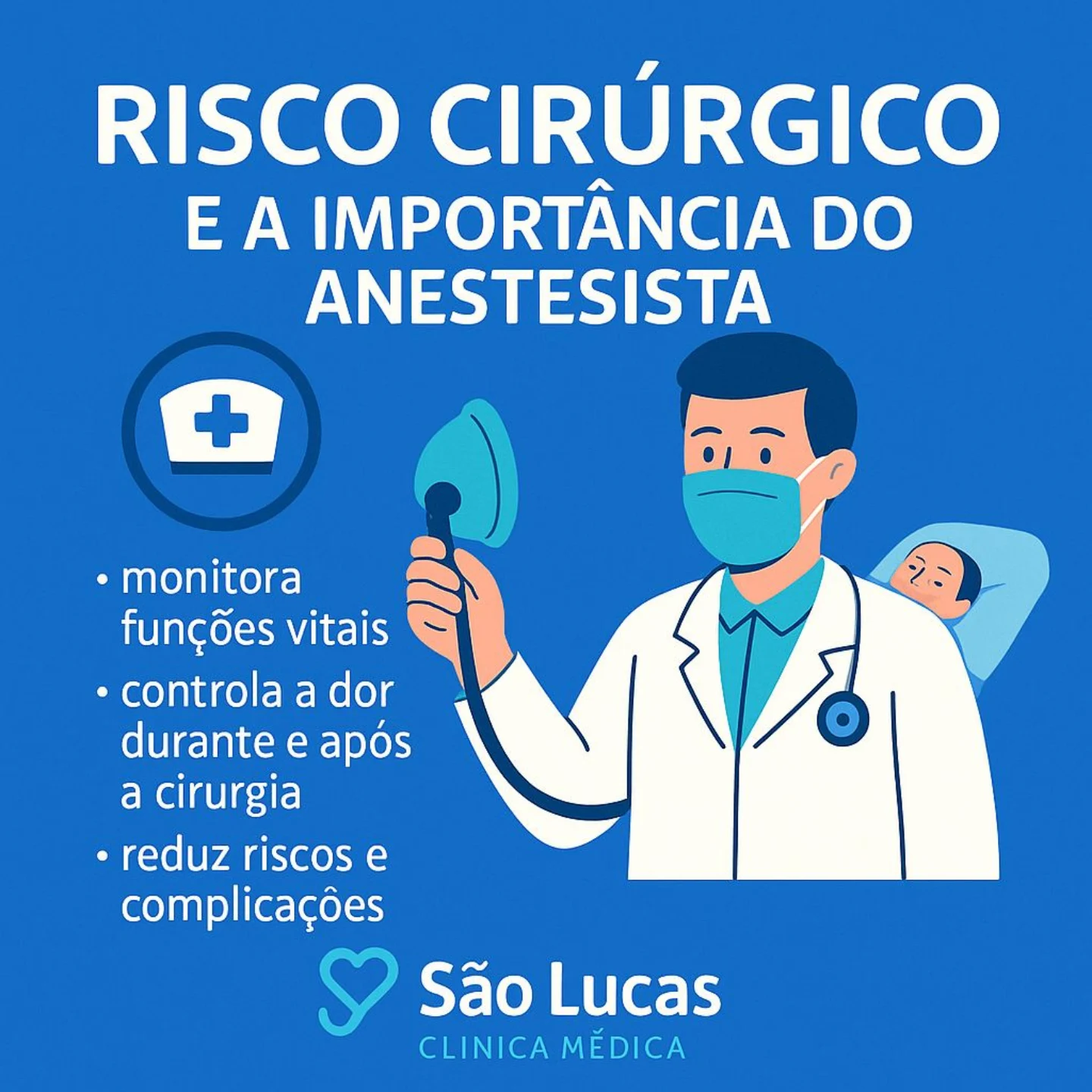 São - *Risco Cirúrgico e a Importância do Anestesista* Antes de ...