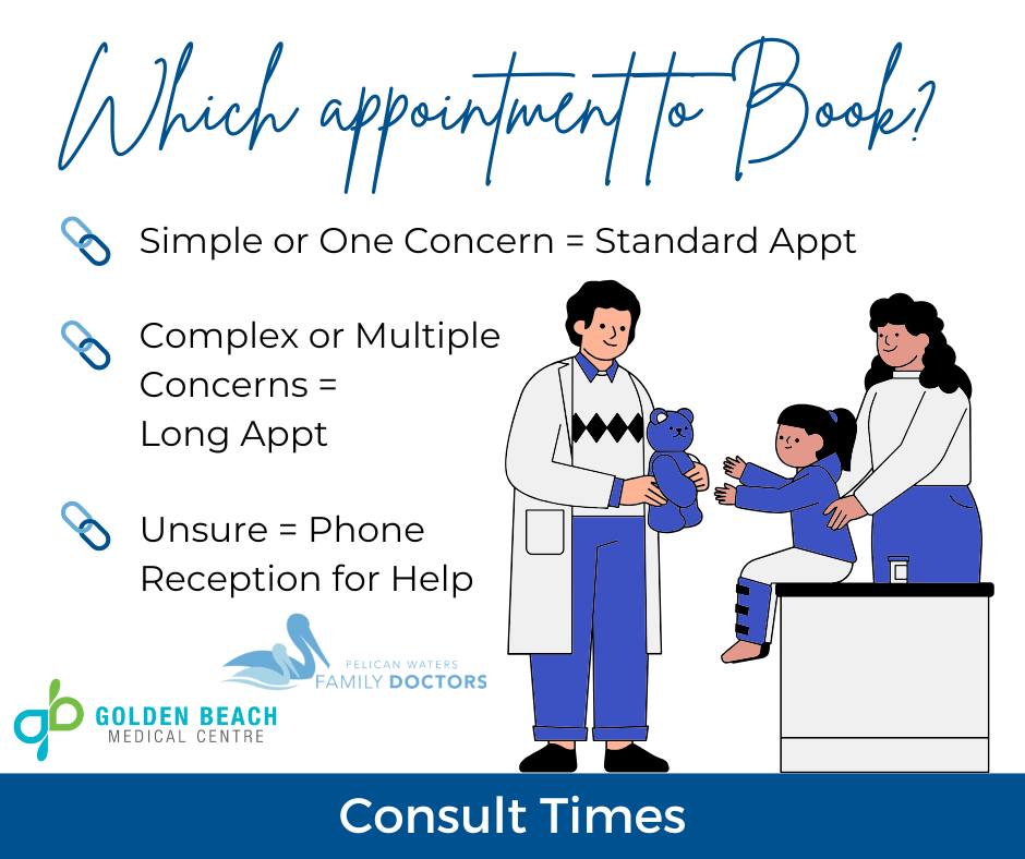 Golden - Confused about which type of appointment to book? We have you ...