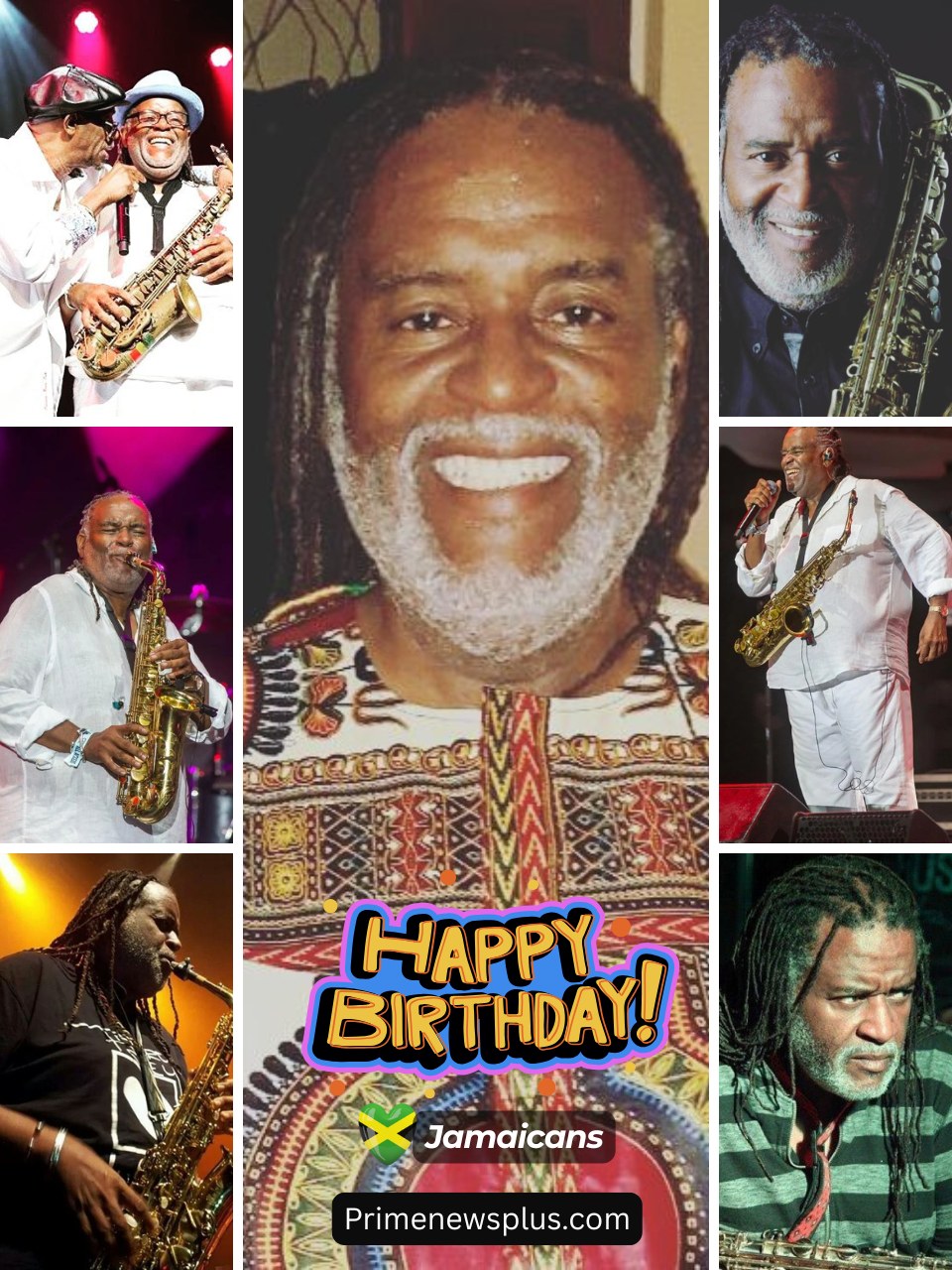 Happy Birthday to legendary Jamaican saxophonist and musician Dean