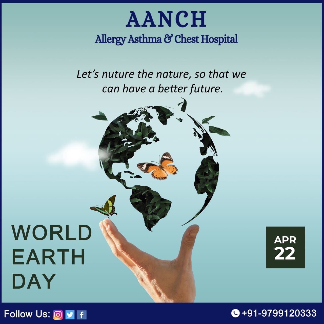 Aanch Hospital - Earth is what we all have in common. Plant a tree ...