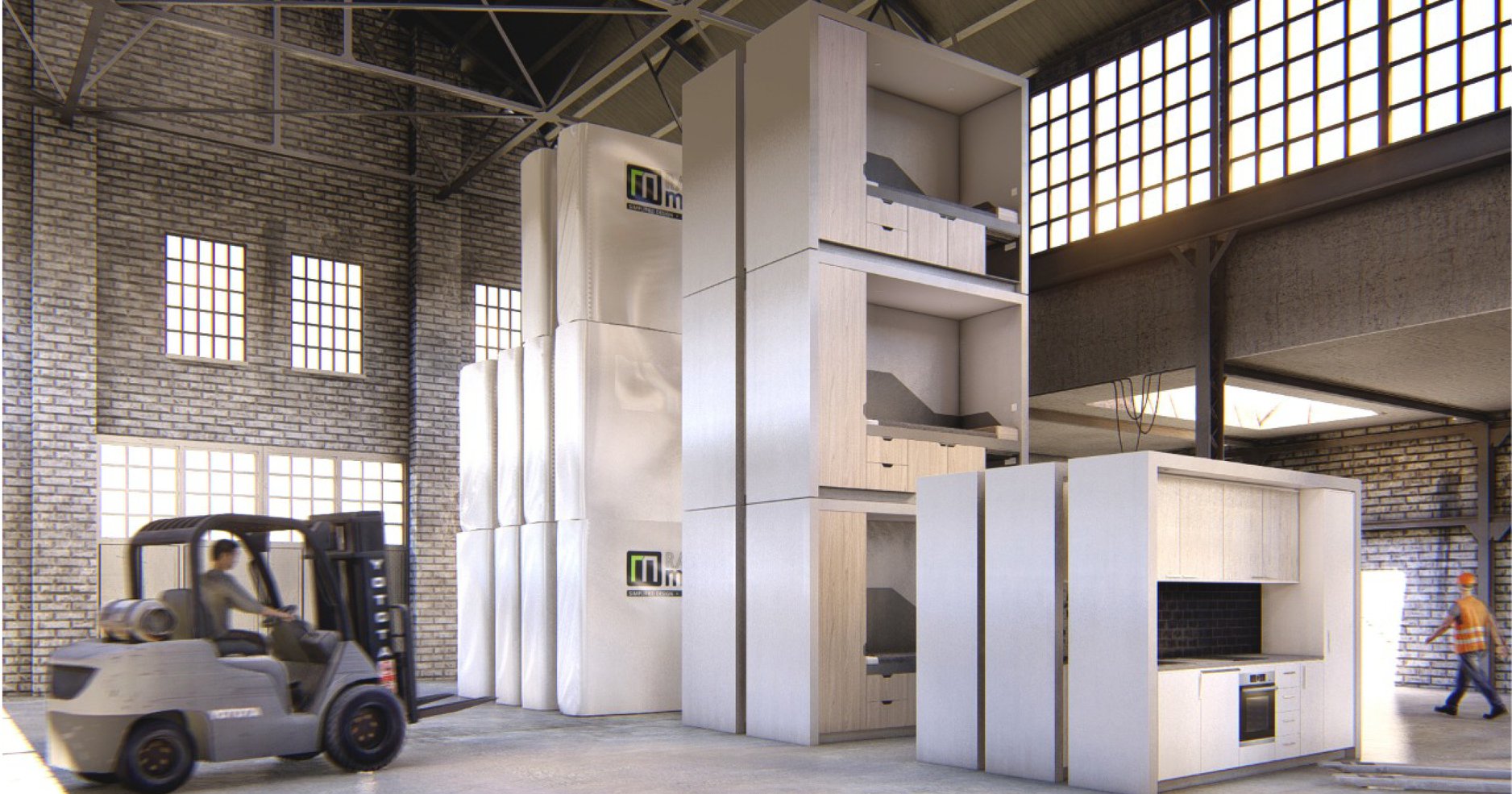 Raw Module - Modules fit into high cube containers and can...