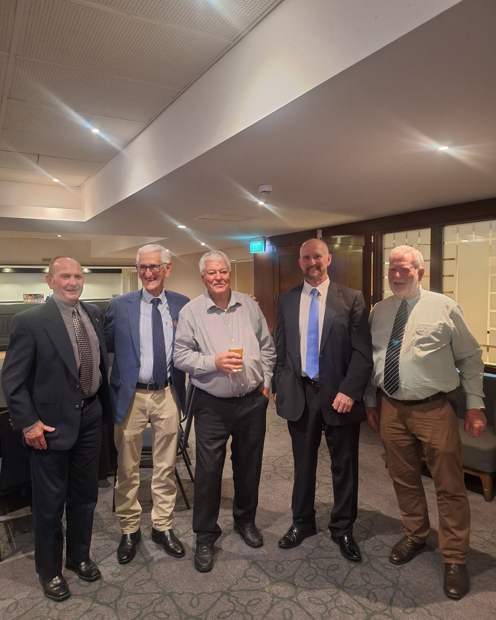 Group - Riverina Rugby League royalty - some of our life members ...
