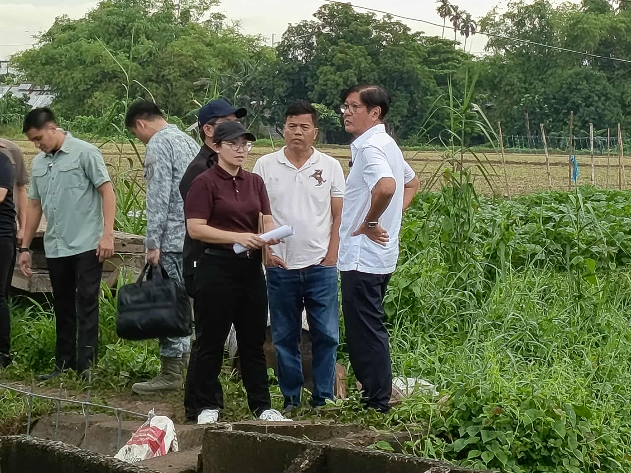 Mindanao - MARCOS INSPECTS ALLEGED GHOST PROJECT IN BULACAN WORTH P55 ...