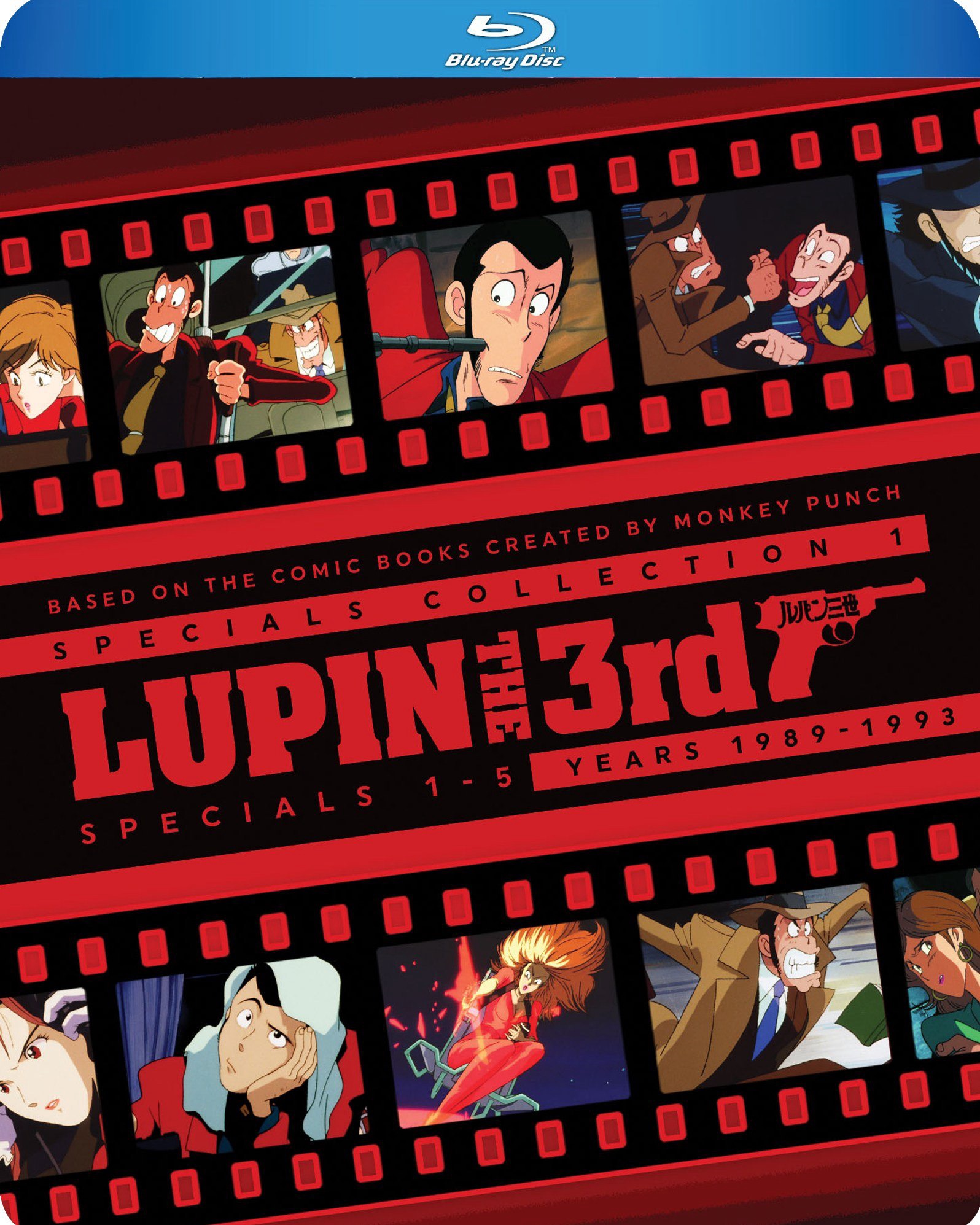 Lupin the 3rd TV specials collection 1 on Blu-ray