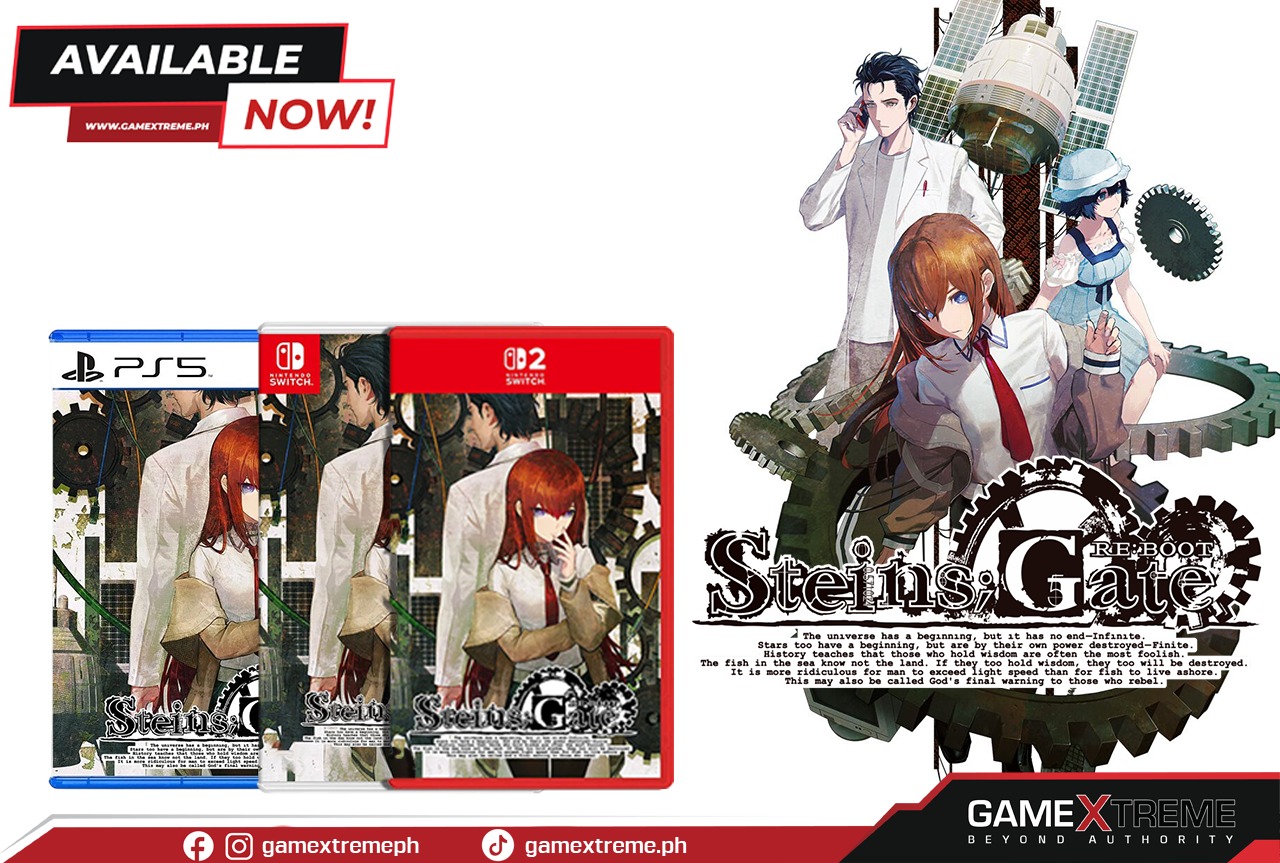 PlayStation 5/ Nintendo Switch / Nintendo Switch 2 STEINS GATE RE