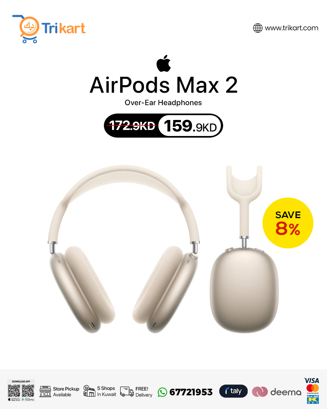 🎧 AirPods Max 2 — Immersive Sound. Iconic Style. #AirPodsMax2