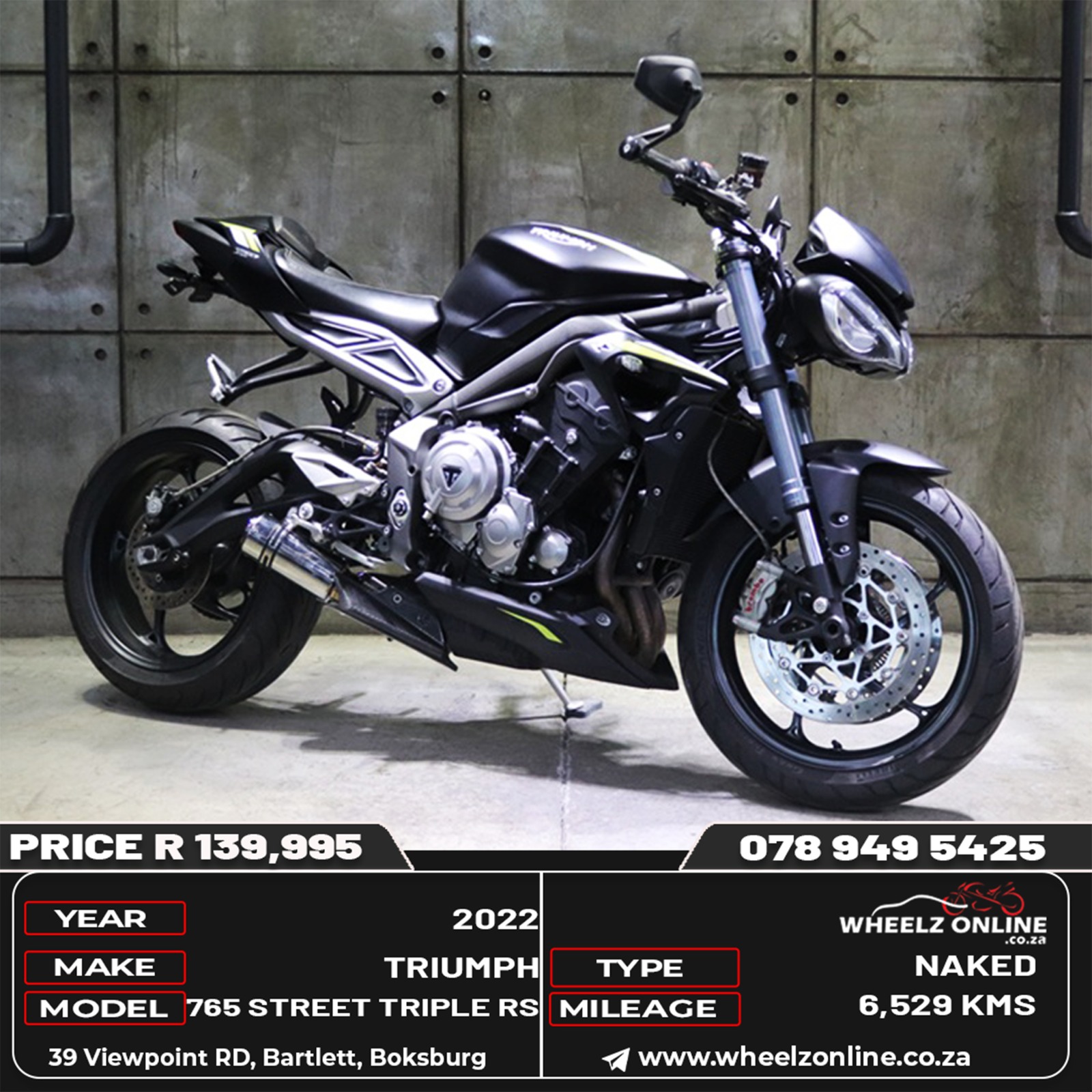 🐅 THE HINckLEY HOOLIGAN – TRIUMPH SPEED TRIPLE R The original