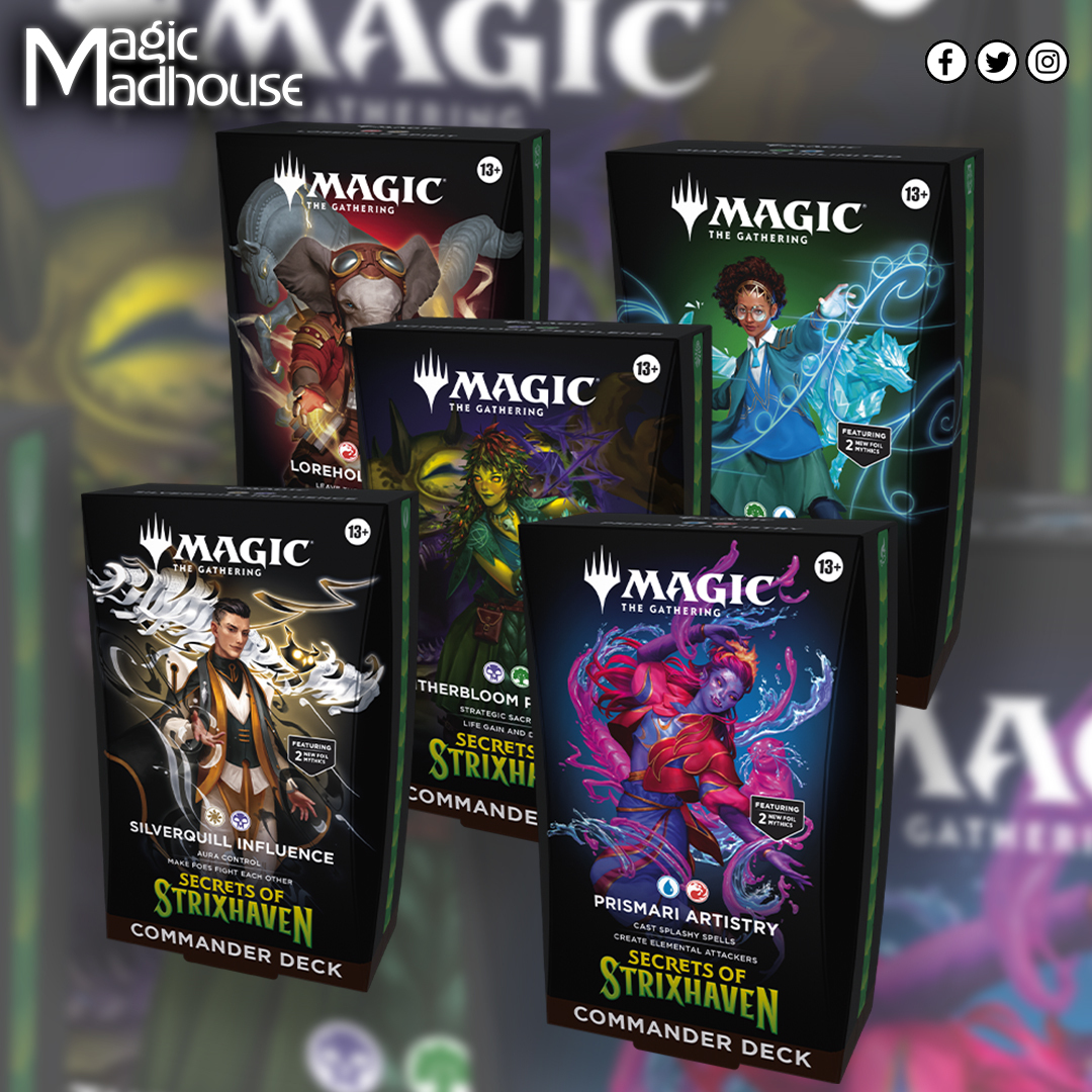 commander decks mtg Secrets of Strixhaven [MTG] sided tokens Magic The Gathering: Modern Horizons