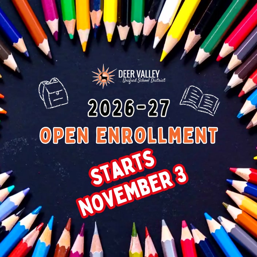 DVUSD - Open enrollment for DVUSD schools is just a month... | Facebook