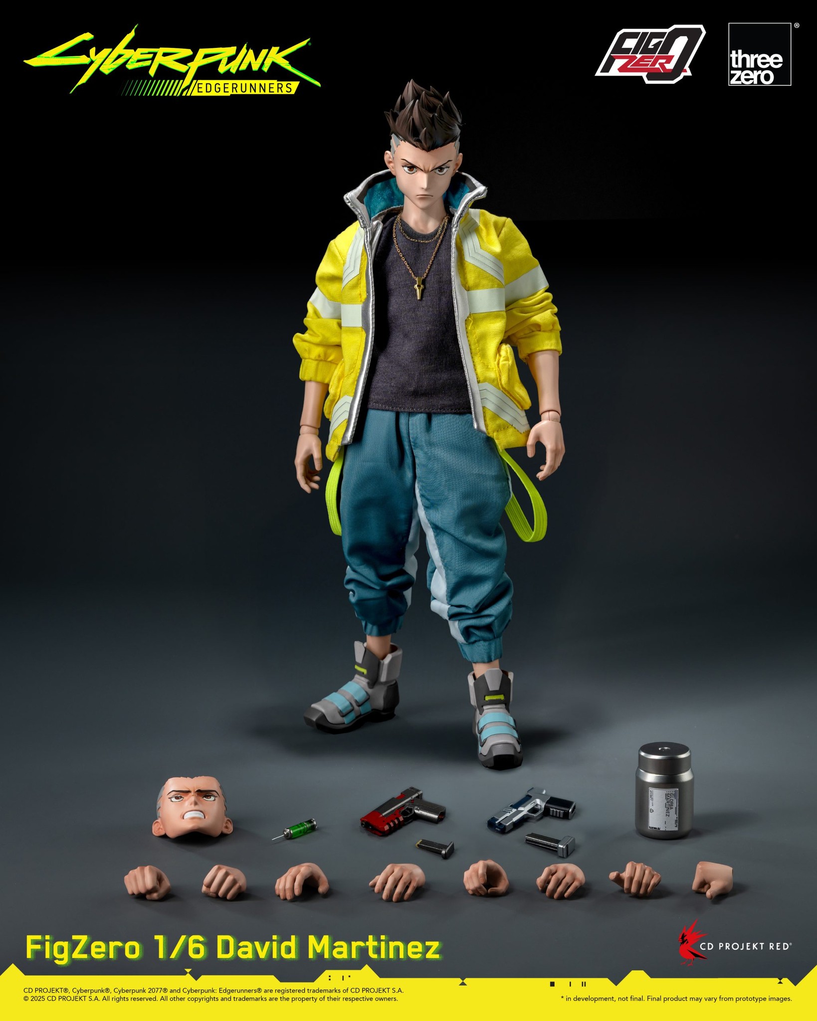 Preorder threezeroX Cyberpunk: FigZero 1/6 David Martinez action