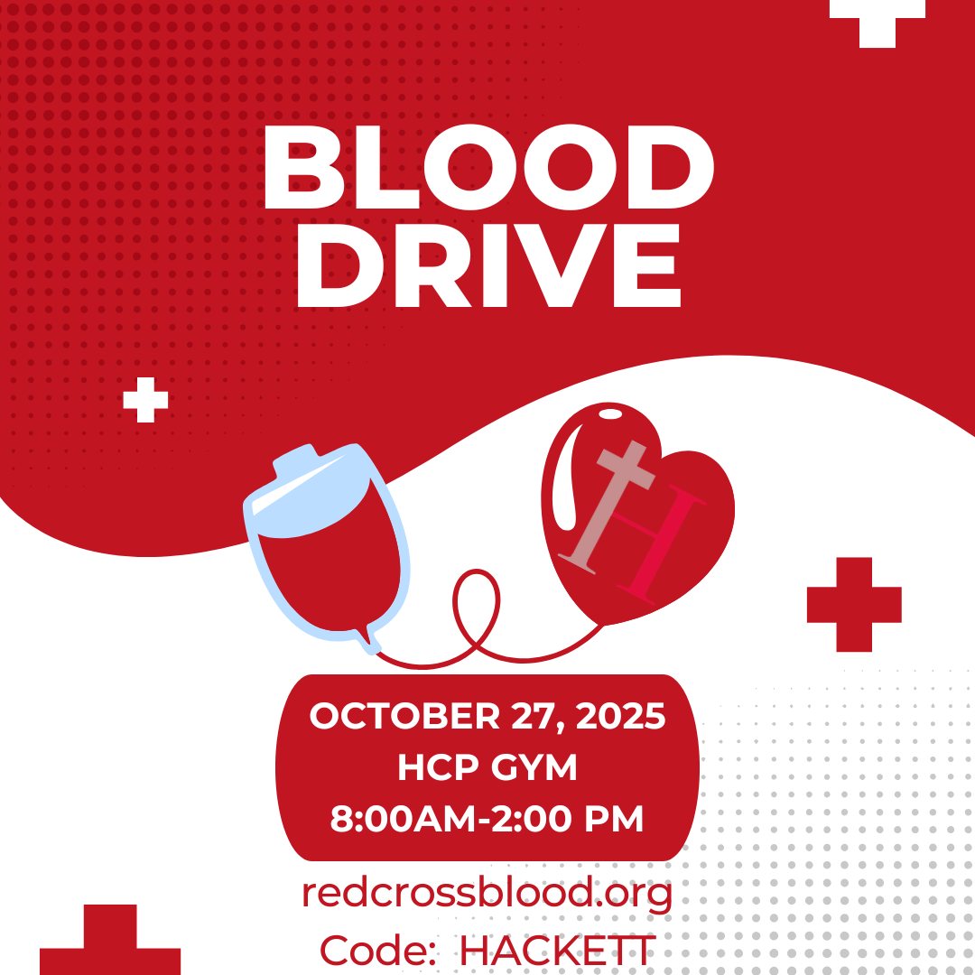 Hackett’s Fall Blood Drive is... - Hackett Catholic Prep | Facebook