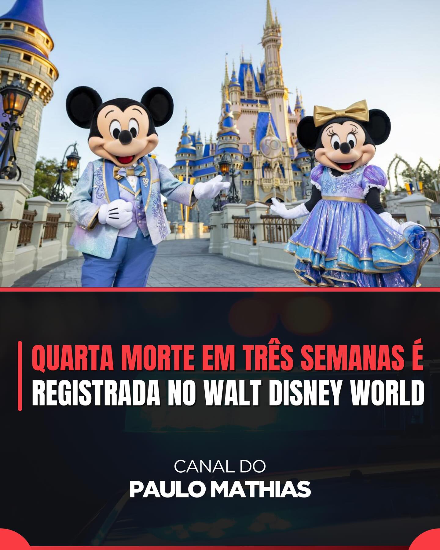 Paulo - Um visitante morreu após passar mal dentro do parque Walt ...