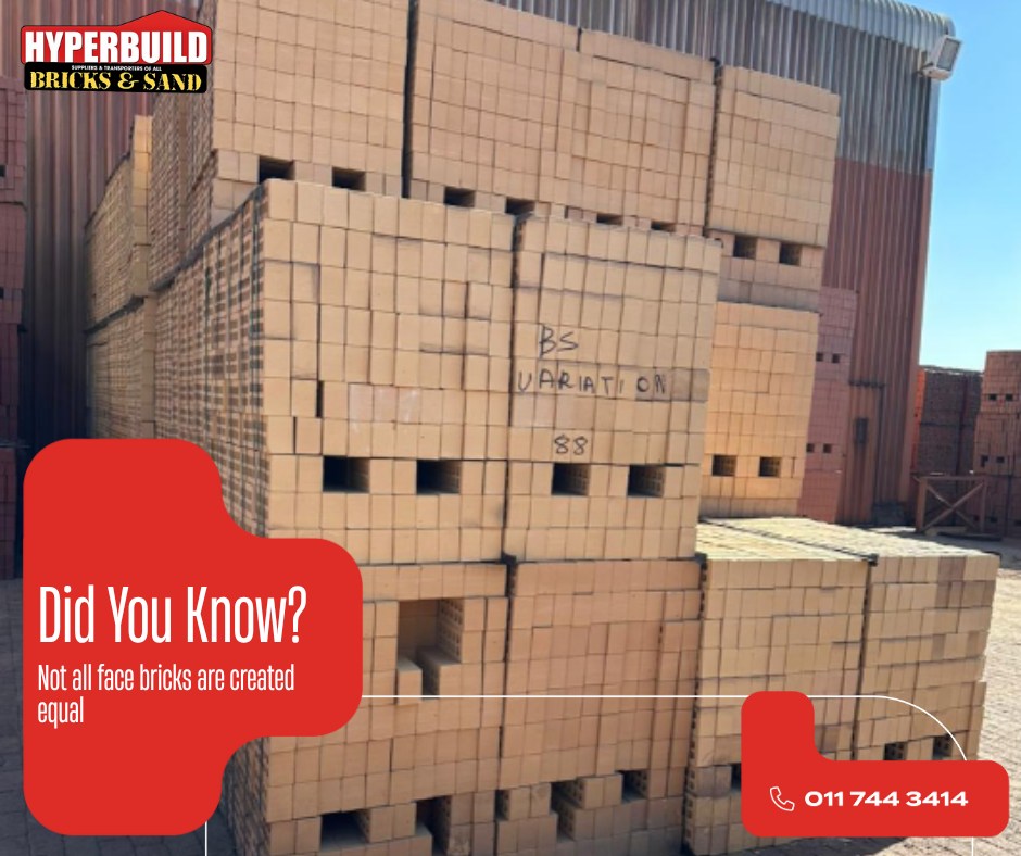 Hyperbuild - Not all face bricks are created equal, and at Hyperbuild ...