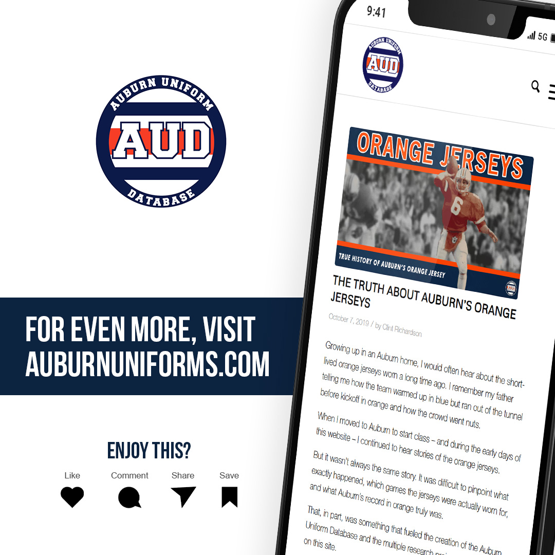 Auburn Uniform Database added a... - Auburn Uniform Database