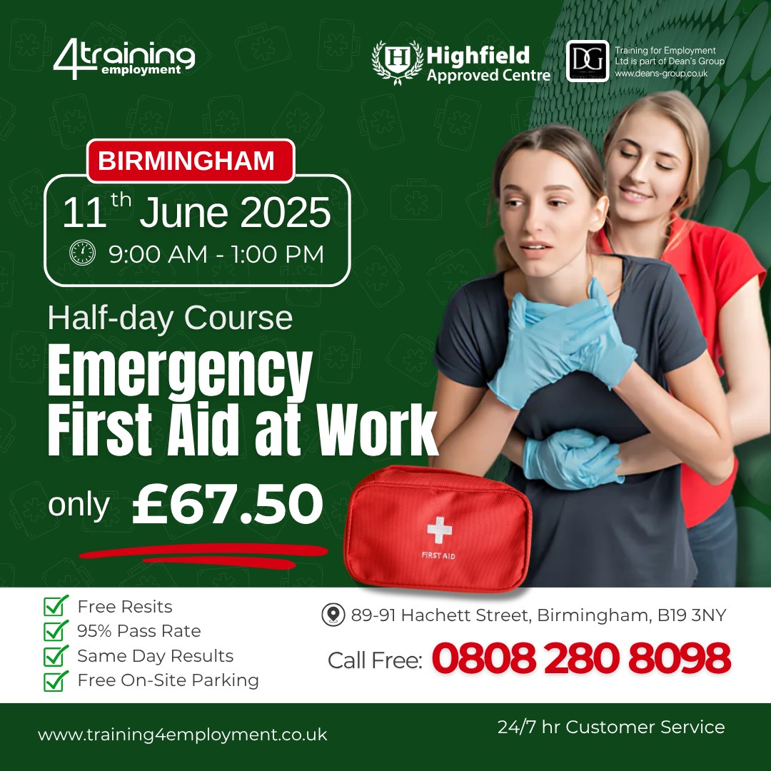 Training4Employment - Be Ready When It Matters Most. Join our Emergency ...