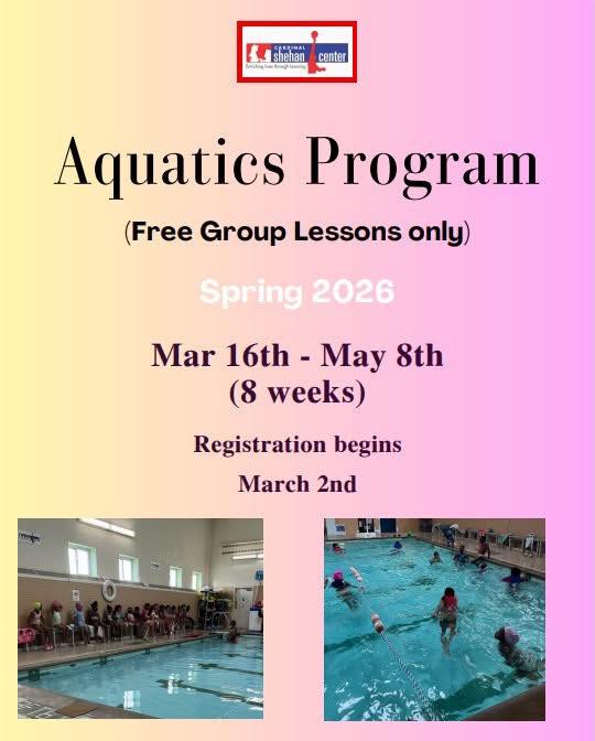 Bridgeport - 🏊‍♀️🌊 Free Aquatics Program – Spring 2026 The Shehan ...