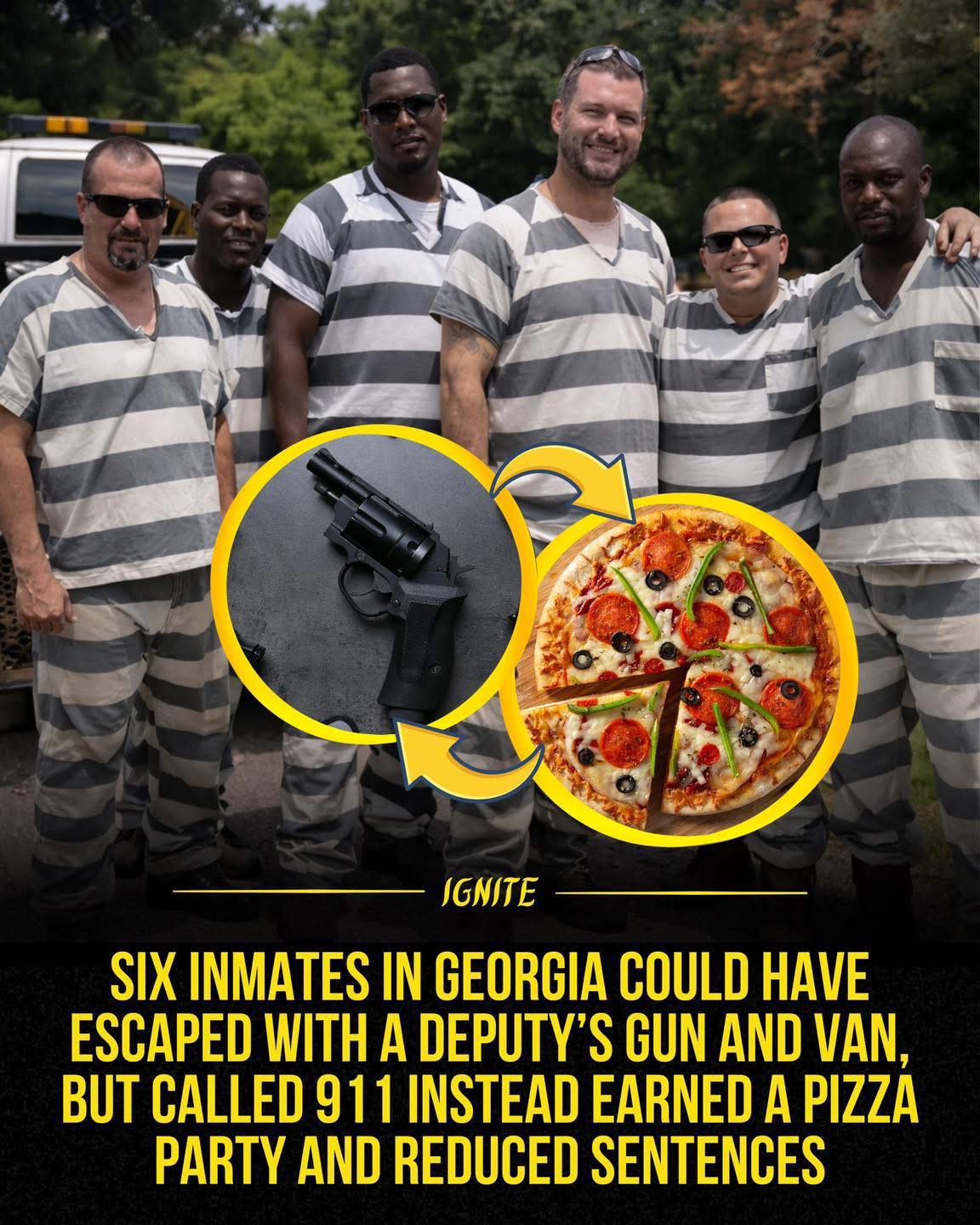 Six inmates in Georgia shocked everyone by doing the one thing