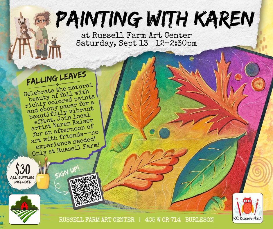 🖌🎨 Celebrate the natural beauty... - Russell Farm Art Center | Facebook