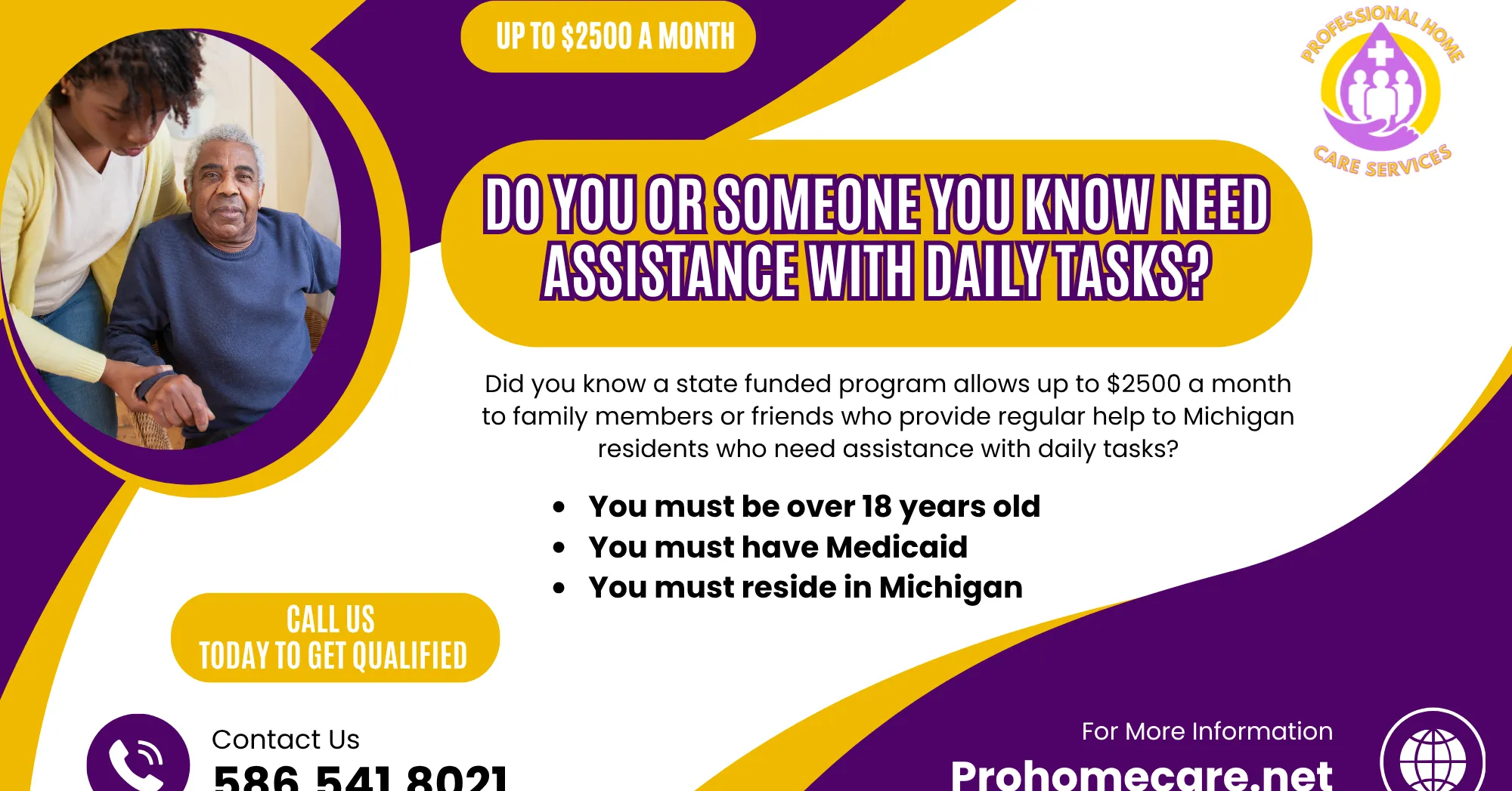 Professional Home Care Services LLC. | Detroit MI