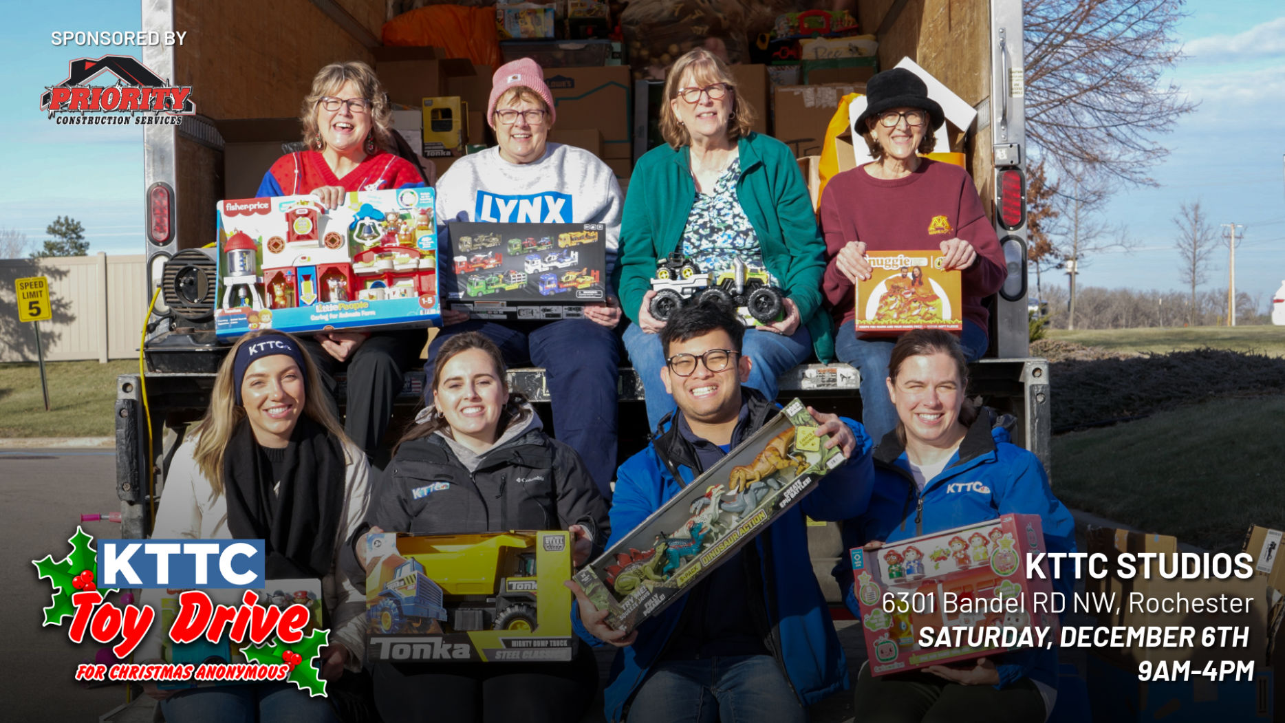 KTTC TV - The KTTC Toy Drive is this weekend! Donate your... | Facebook