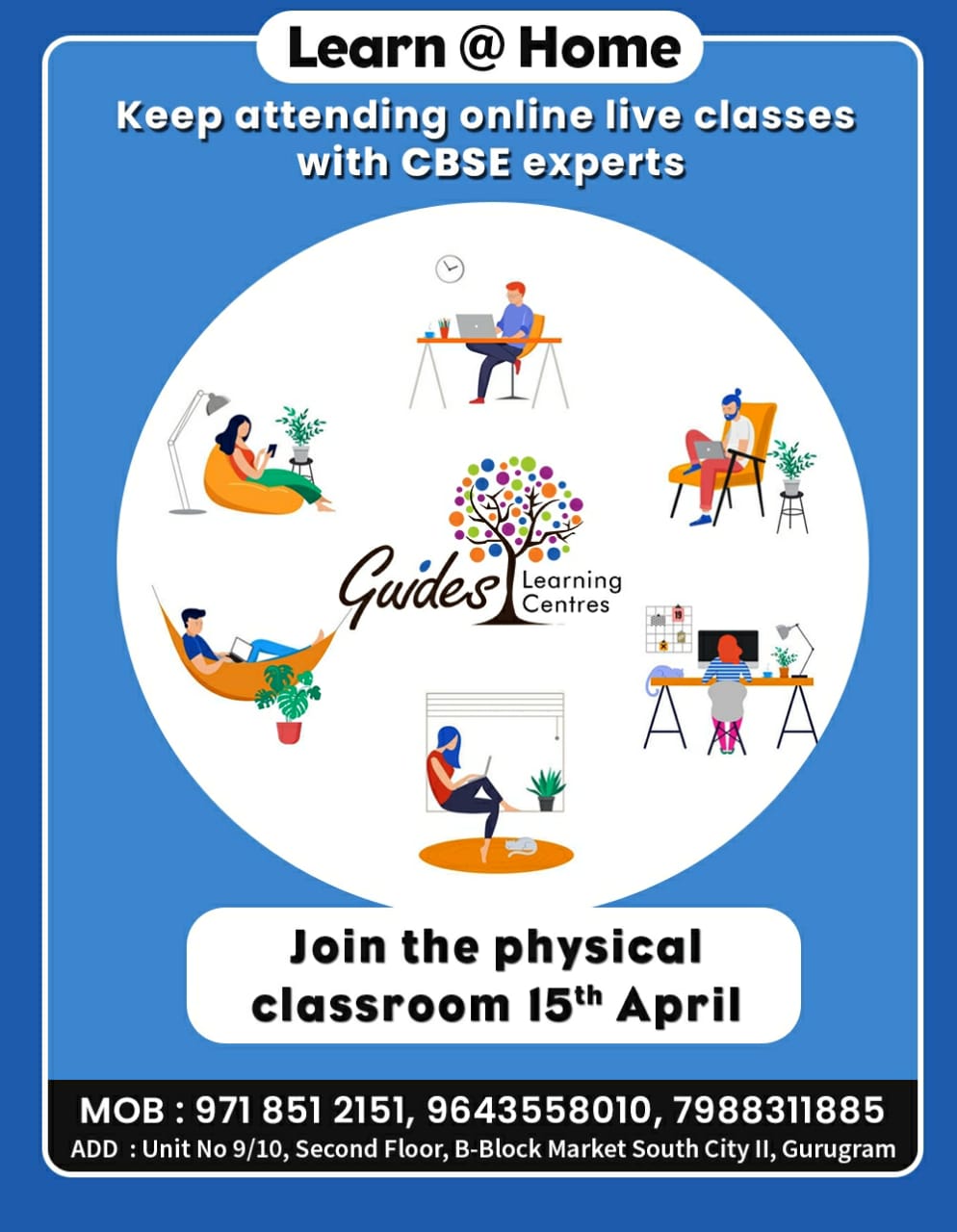 Our Virtual Classes are on from... - Guides Learning Centres