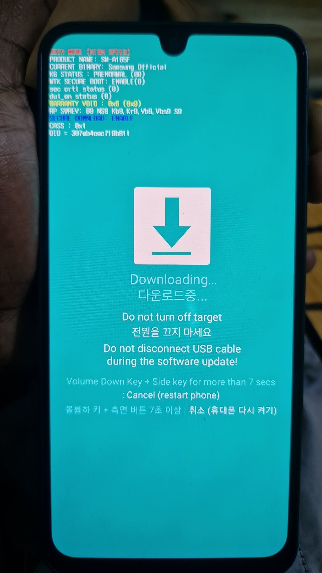 How to bypass A165F android 16? MESIE CHIGHI 野生主D PRODUCT A185F