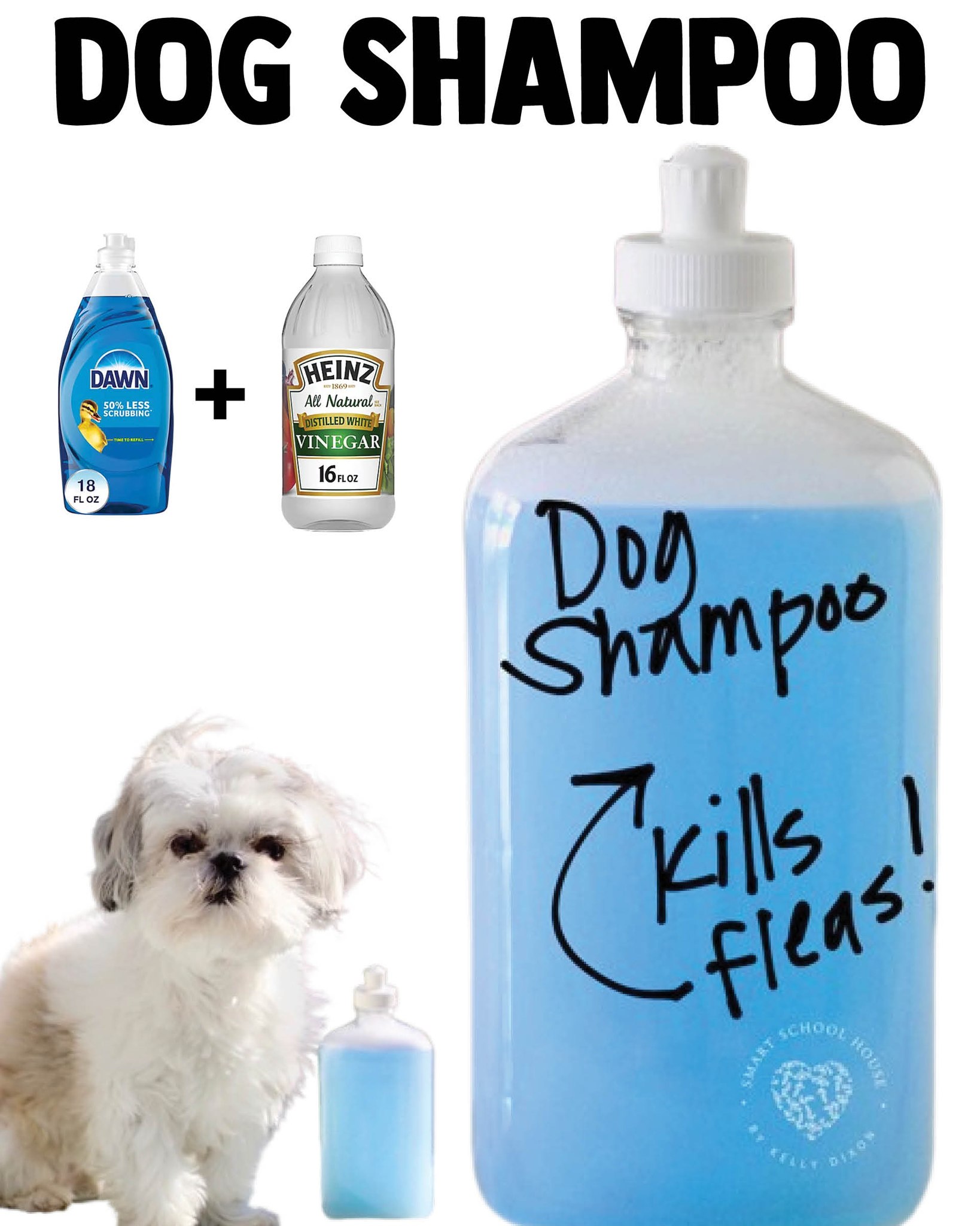 The Blogette - This 3-ingredient homemade Dog Shampoo recipe is SO easy ...