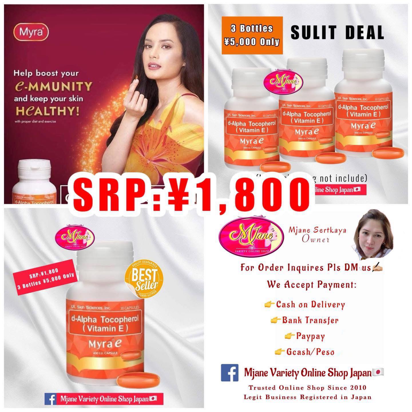 Myra Era on repeat! 🎶 Our new era with @g22official_ is giving so much confidence! G ka na ba to stand out and #StepIntoYourMyraEr with d-alpha Tocopherol (Vitamin E) (Myra E)? ASC