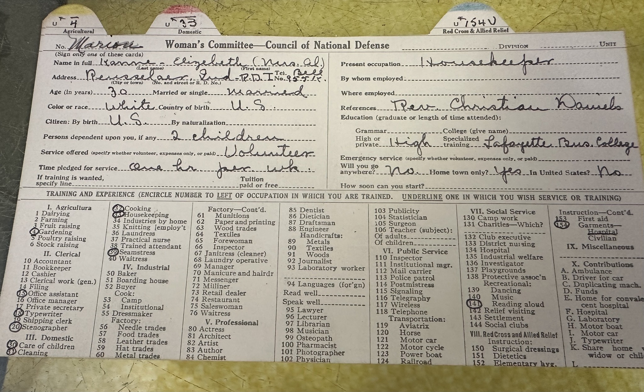 Jasper - Is your female relative registered in the 1918 Jasper County ...