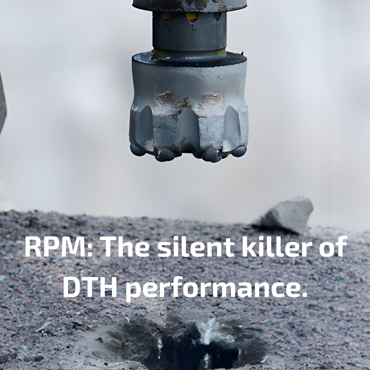 iCutter - 🌀 Interested in doubling DTH drill bit life? Setting the ...