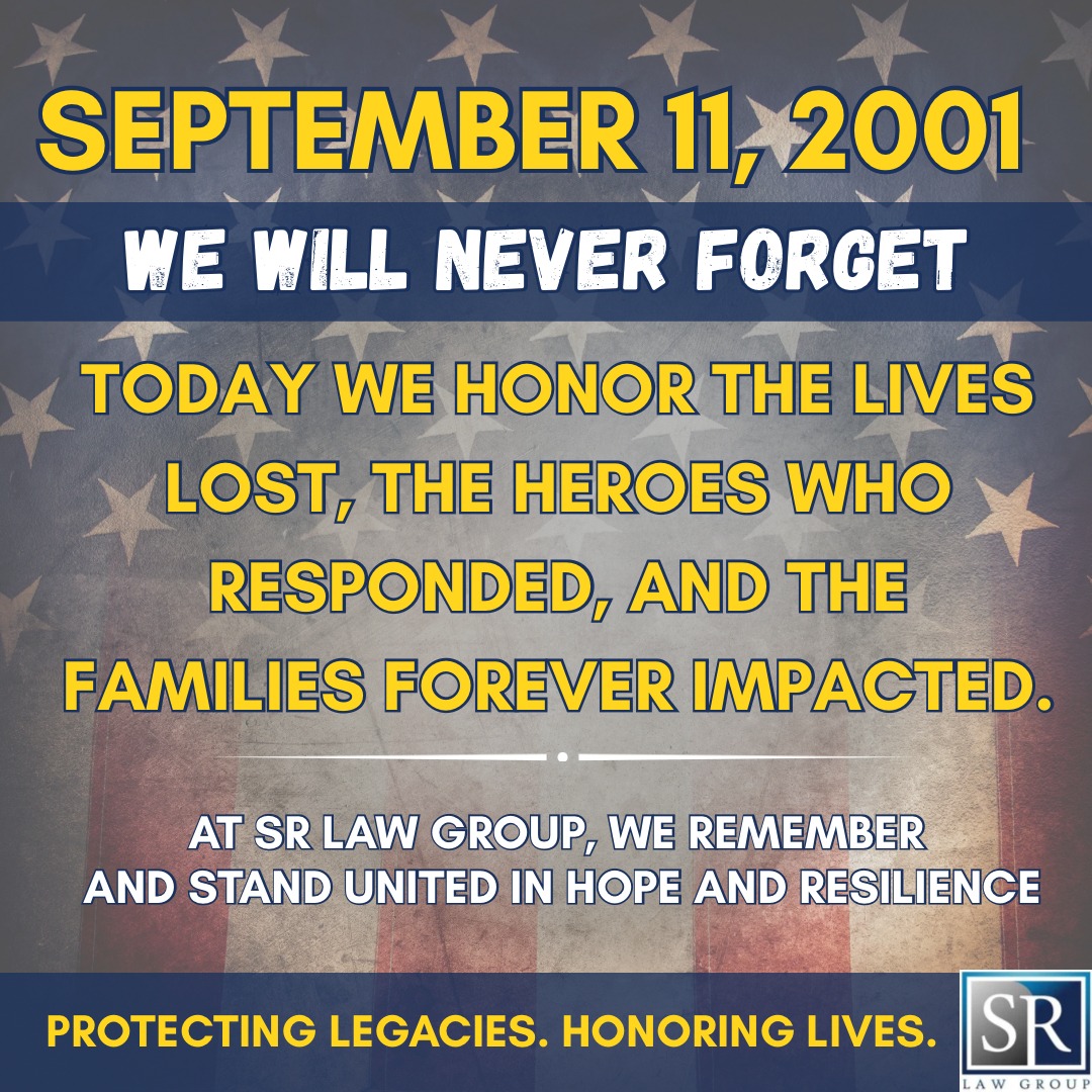 SR - On this day, we pause to remember the lives lost, honor the heroes ...