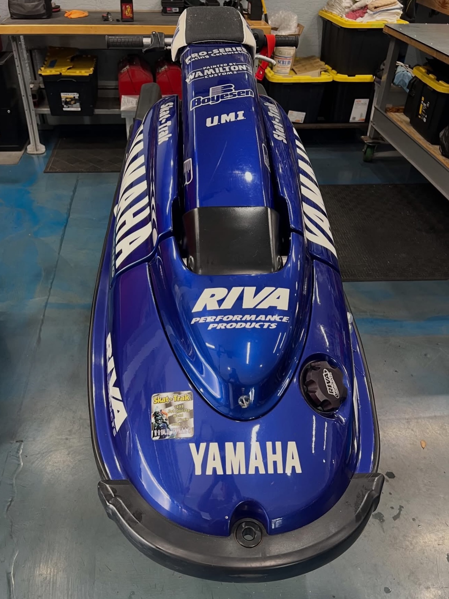 Jeff “The Jammer” Jacobs Championship SuperJet from 1998 is alive