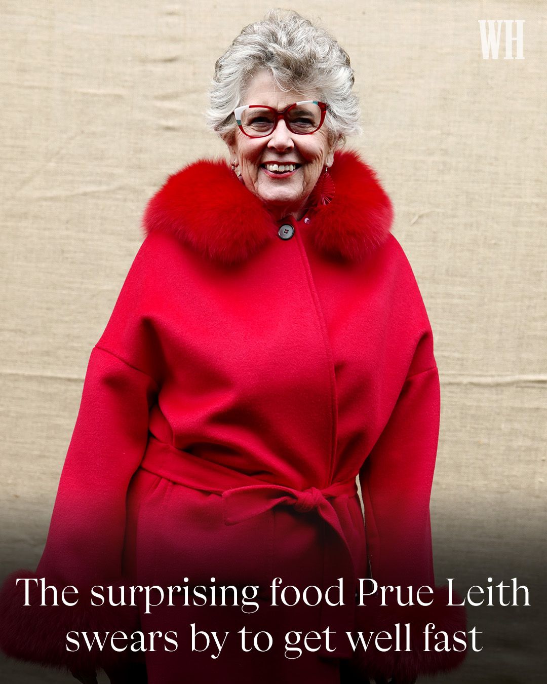 Dame Prue Leith might be in her mid-80s, but she still radiates health and wellbeing 🌸 Her approach is refreshingly simple – from the go-to meal she relies on when she's under