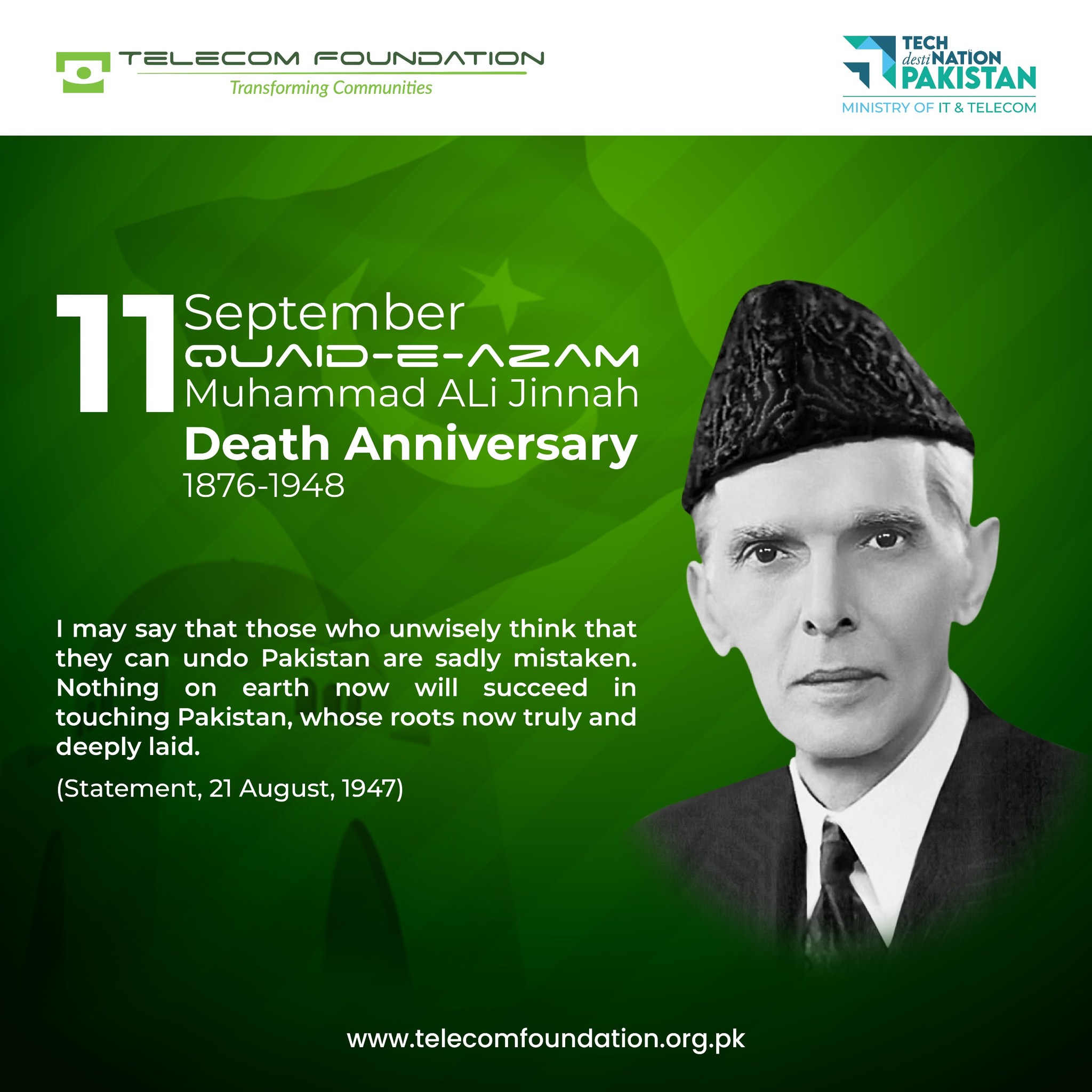 Remembering the visionary leader,... - Telecom Foundation | Facebook