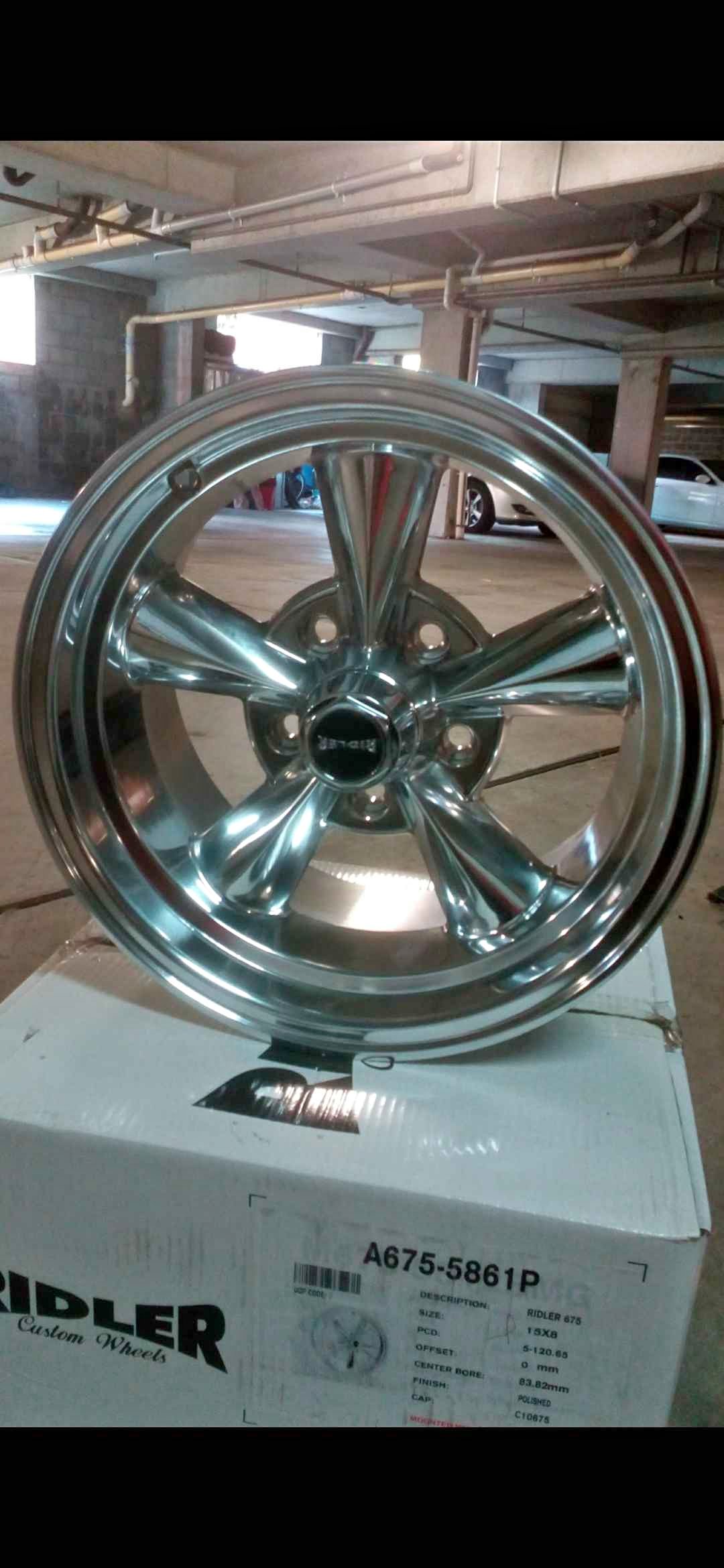 Wheels 15x8 holden hq chev pattern set of 4 - Car Wheels, Tires & Parts ...