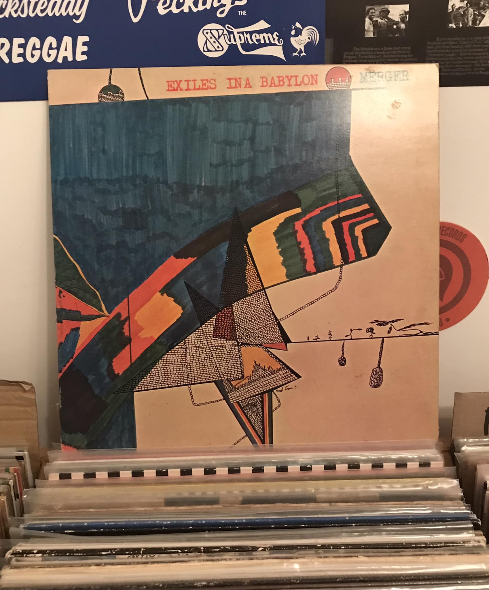 Little known UK roots reggae album Merger Exiles Inna Babylon